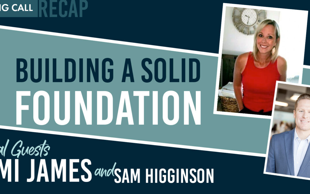 Building A Solid Foundation